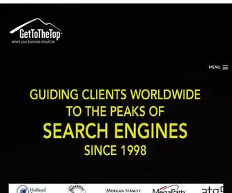 Gettothetop.com(SEO SEM Consultants) Screenshot