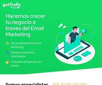 Gettrafic.com(Aumentá el tráfico) Screenshot