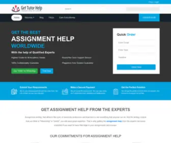 Gettutorhelp.com(Get Tutor Help) Screenshot