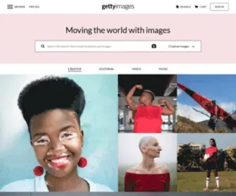 Getty-Images.com(Royalty-free stockfoto's, illustraties, vectorkunst en videoclips) Screenshot
