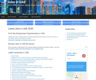 Getuaejobs.com(Jobs In UAE) Screenshot