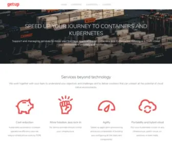 Getupcloud.com(Cloud for Digital Businesses) Screenshot