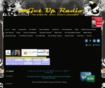 Getupradio.com(Listen to music for free) Screenshot