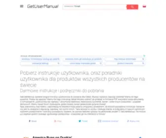 Getusermanual.pl(Pobierz) Screenshot