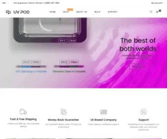 GetuvPod.com(UV POD) Screenshot