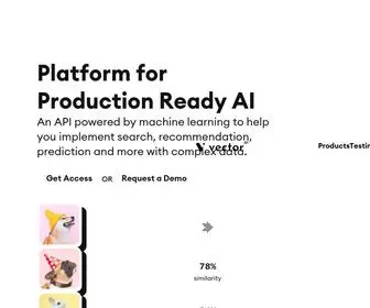 Getvectorai.com(Vector AI) Screenshot