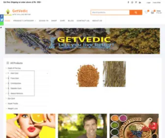 Getvedic.com(Getvedic) Screenshot