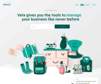 Getvela.com(Optimize your ecommerce business like never before) Screenshot