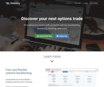 Getvolatility.com(Volatility) Screenshot