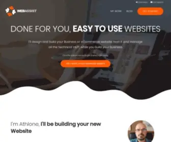 Getwebassist.com(Web Assist) Screenshot