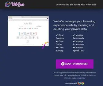 Getwebgenie.com(WebGenie) Screenshot