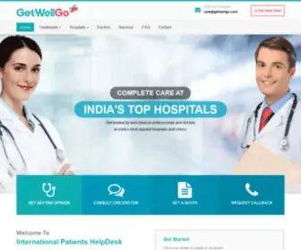 Getwellgo.com(Healthcare) Screenshot