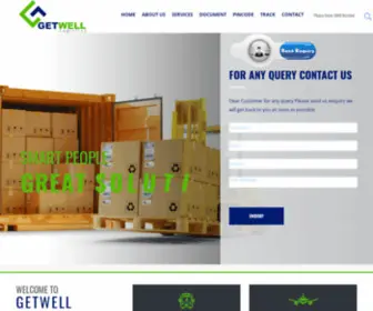 Getwelllogistics.com(Getwelllogistics) Screenshot