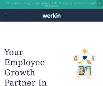 Getwerkin.com(WERKIN is transforming diversity and inc) Screenshot