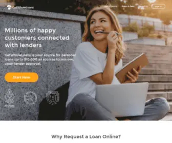 Getwholeloans.com(Receive up to $10) Screenshot