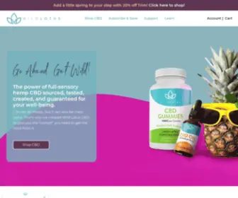 Getwildlotus.com(Products To Support A Healthy Lifestyle) Screenshot