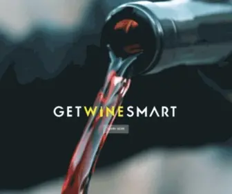 Getwinesmart.com.au(Recreation & Food) Screenshot
