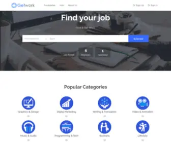 Getwork.global Screenshot