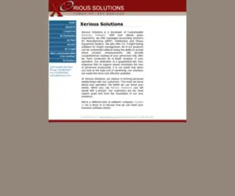 GetXerious.com(Xerious Solutions) Screenshot