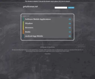 Getyabrowser.net(Getyabrowser) Screenshot