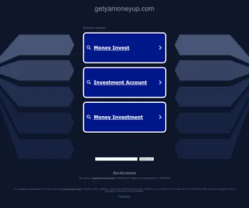 Getyamoneyup.com(Get Ya Money Up) Screenshot