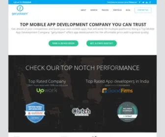 Getyoteam.com(Top Mobile App Development Company in USA & India) Screenshot