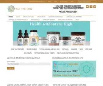 Getyourcbd.store(Get Your CBD Store Home) Screenshot