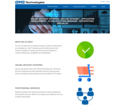 Getyourgroceries.com(GYG Technologies) Screenshot