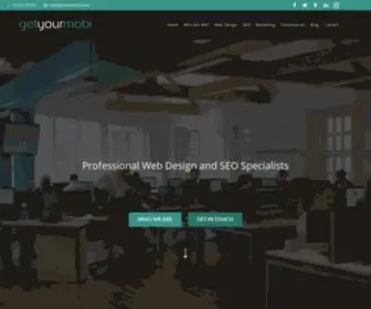 Getyourmobi.co.uk(Web Design Lancaster) Screenshot