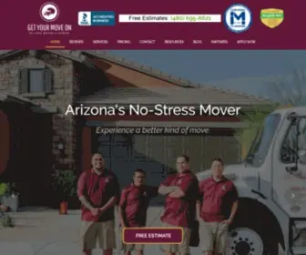 Getyourmoveonllc.com(Arizona Moving Company) Screenshot