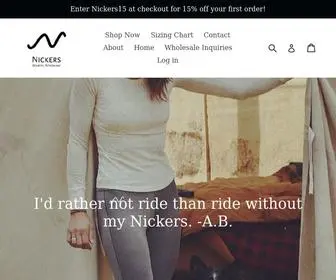 Getyournickers.com(Nickers) Screenshot