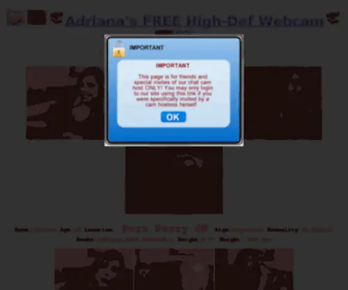 Getyourselflaidtonight.com(Adriana) Screenshot