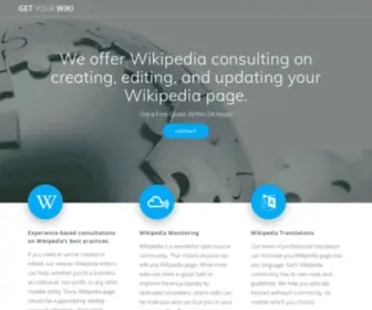 Getyourwiki.com(Front Page) Screenshot