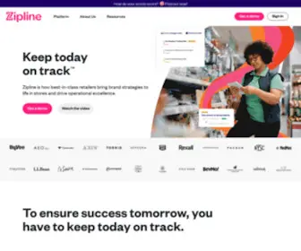 Getzipline.com(Zipline takes the barrage of messages and tasks) Screenshot