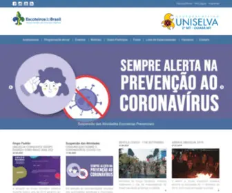 Geuniselva.org.br(Grupo Escoteiro Uniselva) Screenshot