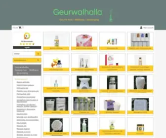 Geurwalhalla.nl(De online winkel voor Huisparfum) Screenshot