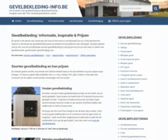 Gevelbekleding-Info.be(Bekijk hier alle materialen) Screenshot