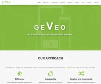 Geveo.com(Geveo Australasia) Screenshot