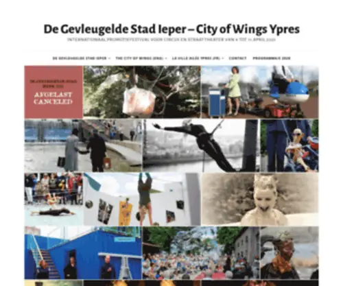 Gevleugeldestad.com(City of Wings Ypres) Screenshot