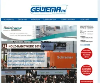 Gewema.de(GEWEMA AG) Screenshot