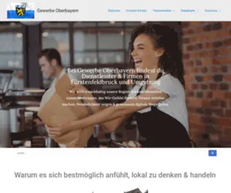 Gewerbeoberbayern.de(Gewerbe-ffb ist dein Online-Schaufenster für Fürstenfeldbruck) Screenshot