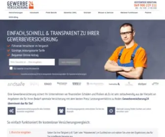 Gewerbeversicherung.de(Gewerbeversicherung) Screenshot