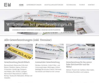 Gewerbezeitungen.ch(Home /) Screenshot