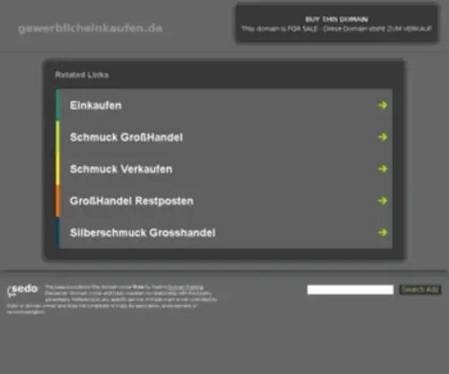 Gewerblicheinkaufen.de(Die) Screenshot