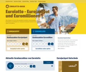 Gewinnspiele24.org(Eurojackpot und Euromillionen bei Eurolotto) Screenshot