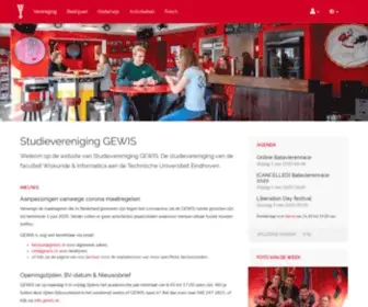 Gewis.nl(GEWIS Website) Screenshot