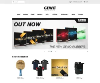 Gewousa.com(GEWO USA) Screenshot