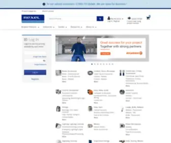 Gexprosupply.com(Rexel USA) Screenshot