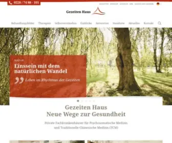 Gezeitenhaus.de(Gezeiten Haus) Screenshot