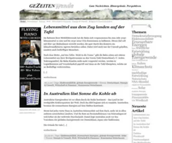 Gezeitenwende.org(Gute Nachrichten) Screenshot